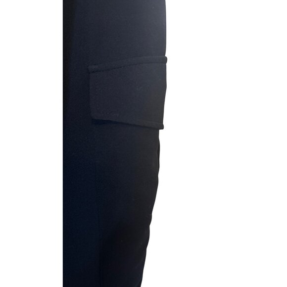 ZARA XS Black Cargo Jogger Pants Elastic Waistband - Picture 12 of 15